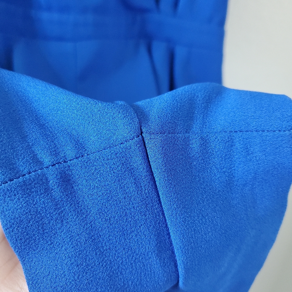 Zara Basic Cold Shoulder Flare Sleeves Romper - image 6